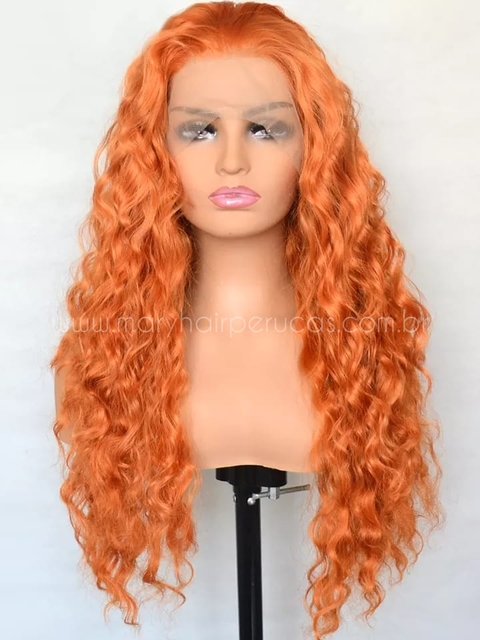 Lace Front Nerida Fibra Premium Ondulado 60cm