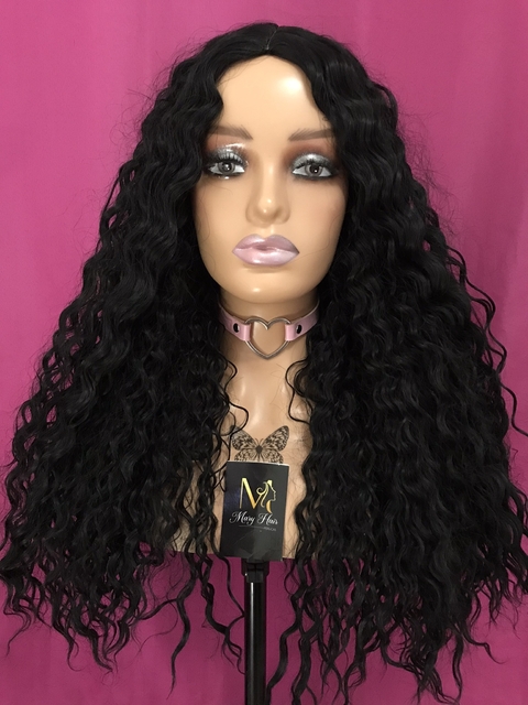 Wig Ryslane Fibra Premium Cacheada 65cm