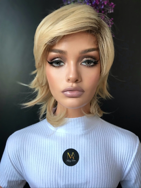 Wig Juliete Fibra Premium Lisa Curta - comprar online