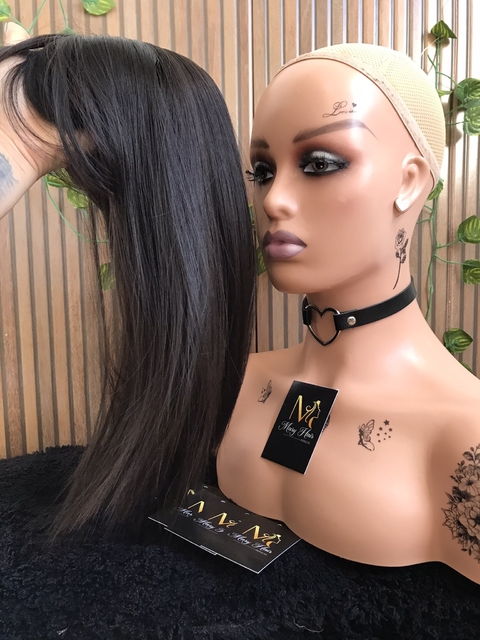 Top Closure em Fibra Premium Liso 35cm