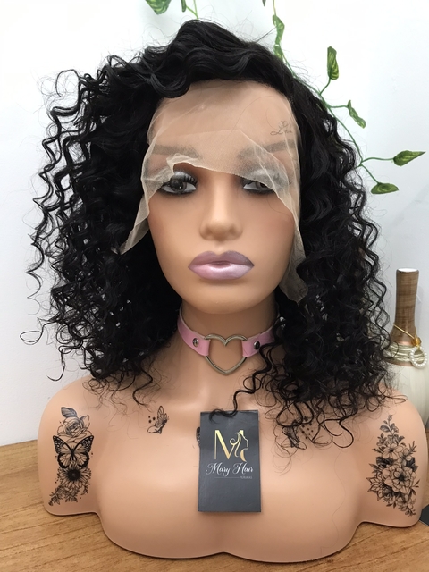 Lace Front Helga Cabelo Humano Cacheado 35cm
