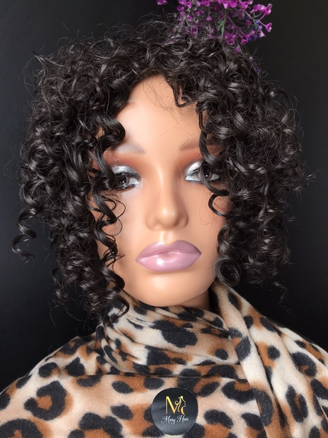 Top Closure em Fibra Premium Cacheado 25cm - comprar online