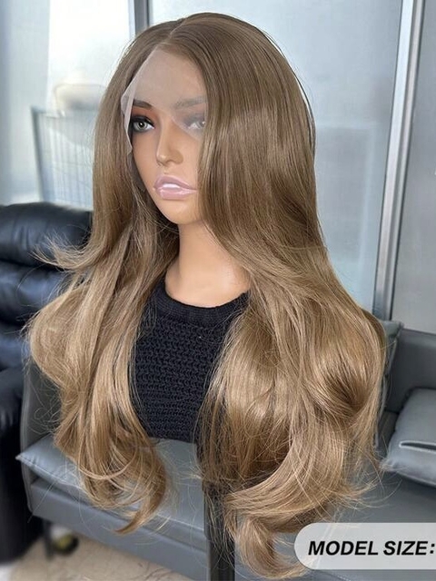 Lace Front Shannon Fibra Premium Ondulada 60cm - comprar online