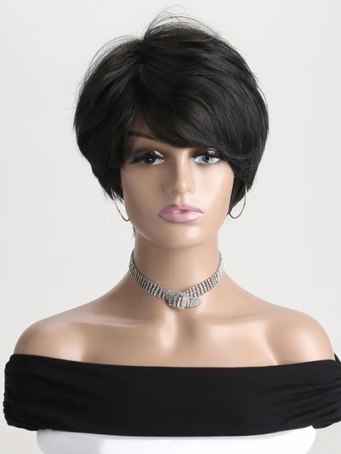Wig Chelsea Fibra Premium Lisa Curta