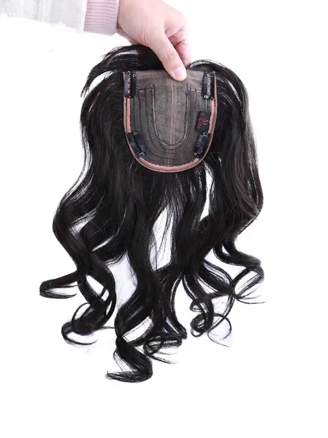 Top Closure 30% cabelo Humano Ondulado 35cm