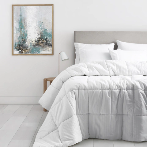 Acolchado Queen DOBBY emboss Premium Blanco - Jean Cartier