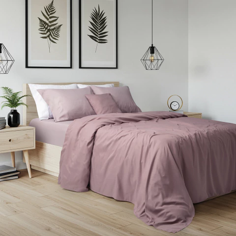 Juego de Sábanas 2 1/2 Plazas Lisas Bitono Extra Suave - Jean Cartier - comprar online