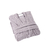 Bata infantil de toalla gris 100% algodón premium de Jean Cartier.
