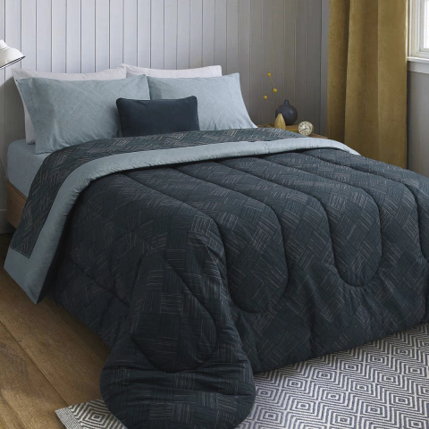 Acolchado 2 1/2 Plazas Reversible Plus Wild - Jean Cartier