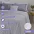 Juego de Sábanas Twin Size Percal 180 hilos Nell - Jean Cartier - Nathan Home | Blanquería Premium
