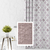 Set de Baño Cortina 180x180 cm + Alfombra Malbec Suave - Alcoyana