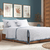 Kit Cover King de 3 Piezas Matelaseado Blanco - Palette