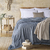 Frazada King Flannel Liso Súper Suave Gris Oscuro - Palette - comprar online