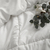 Acolchado Queen Estampado con Reverso Liso Blanco - Palette