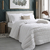 Acolchado Queen Chenille Extra Suave Blanco - Palette
