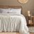 Frazada King Size Súper Soft Flannel Fleece Bubble 3D Prewashed Tiza - Alcoyana - comprar online