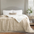 Edredón King Size Flannel Fleece con Reverso de Corderito Arena - Nathan Home - comprar online
