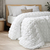 Acolchado Queen Size PREMIUM con Efecto Puff Prewashed Blanco - Palette - comprar online