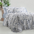 Juego de Sábanas King Size 180 Hilos Estampadas con Embozo - Palette - Nathan Home | Blanquería Premium