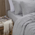 Kit 3 Piezas Acolchado King con Fundas Gris - Alcoyana