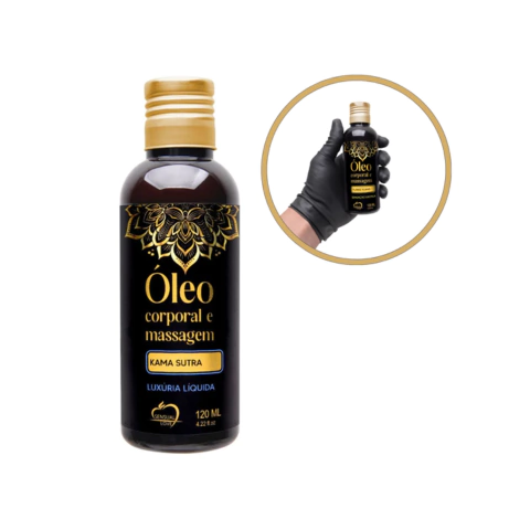 Óleo Corporal Para Massagem 120Ml Sensual Love