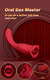 VIBRADOR 2 EM 1 FORMATO DE BOCA na internet