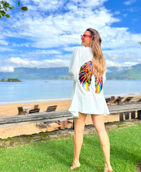 KIMONO LUZ BRANCO ASA COLORS - comprar online