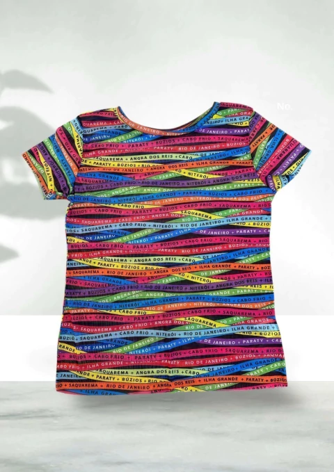 T-SHIRT TULE - FITINHA - comprar online