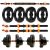Imagen de Kit de Barra body pump + 2 Mancuernas + 20kg en Discos: Negro, Rosa o Violeta