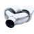 Ponteira Dupla Escapamento Em Inox Barenwald Mitte Polida 3,5" - comprar online