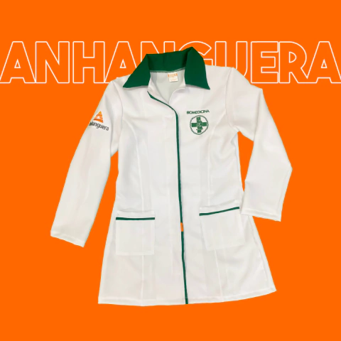 Jaleco de Biomedicina Feminino