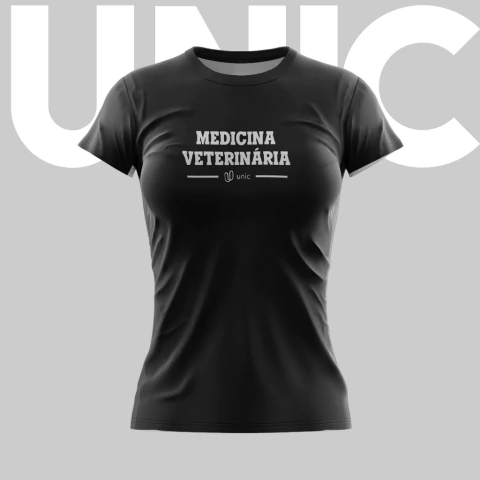 Camiseta Medicina Veterinária Feminina UNIC