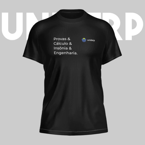 Camiseta de Engenharia Unissex Uniderp