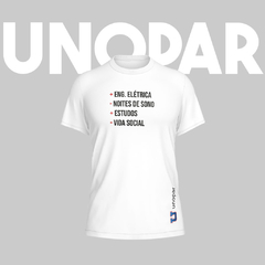 Camiseta de Engenharia Elétrica Unissex Unopar