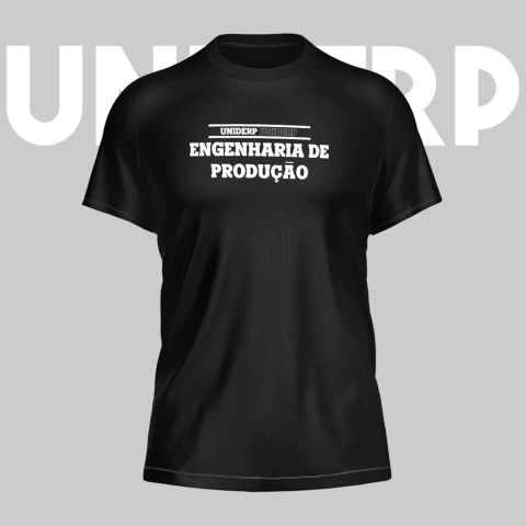 Camiseta de Engenharia de Produção Unissex Uniderp