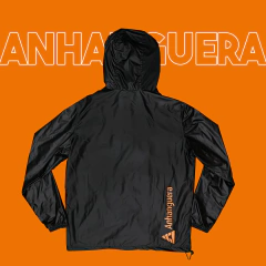 Jaqueta Corta-Vento Anhanguera Preta Unissex na internet