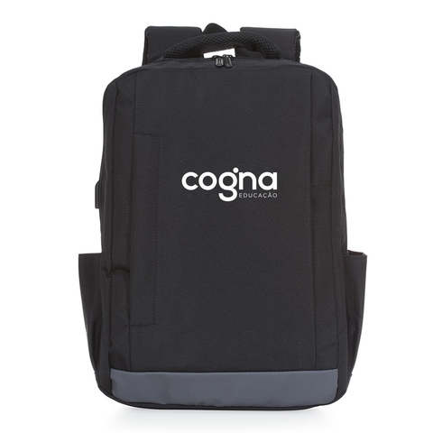 Mochila de Nylon com conexão USB Cogna