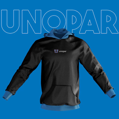 Moletom Institucional Unissex Unopar
