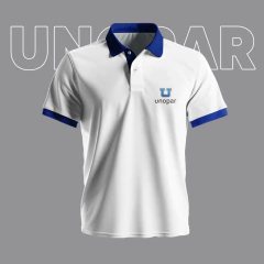 Camisa Polo Unopar Institucional Unissex na internet