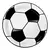 Plato De Polipapel De Pelota De Futbol X10 Unidades