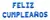 Feliz Cumpleaños Globos Letras Frase Metalizados Azul
