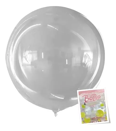 Globos Burbuja Cristal 60cm 24 PuLG Marca Bobo X 10 Unidades - comprar online