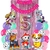 Combo Globos Paw Patrol Perritos Nena + Cortina+ Numero 70cm