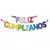 Banderin De Feliz Cumpleaños Multicolor Letras Mayusculas