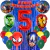 Imagen de Kit Deco Globos Cabezas Super Heroes Avengers Los Vengadores