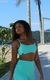 Top Luisa Verde menta