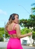 Top Luisa pink - comprar online