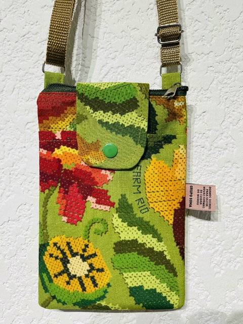 Bolsa Flat Botão 15