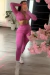 COBRA PINK SEAMLESS LEGGING V - tienda online