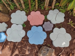 Kit de 3 Moldes de PET Huellas Panel Decorativo 3D Para Vaciado de Yeso, Cemento, Concreto, Hormigón o Resina - tienda en línea